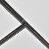 Коннектор Т-образный MAYTONI EXILITY TRA034CT-42,12B встраиваемый под ГКЛ 12,5мм, черный