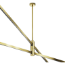 Крепление потолочное MAYTONI MEDIUM FLARITY TRA158С-D1-BS двойное 300мм латунь TRA158C-D1-BS