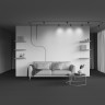 Трековый светильник MAYTONI FOCUS LED LEVITY TR187-1-9W4K-M-B